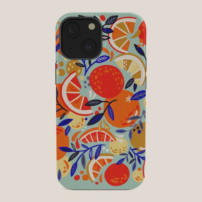 Fresh Citrus Mesh - Mint iPhone Case Gallery Image 34