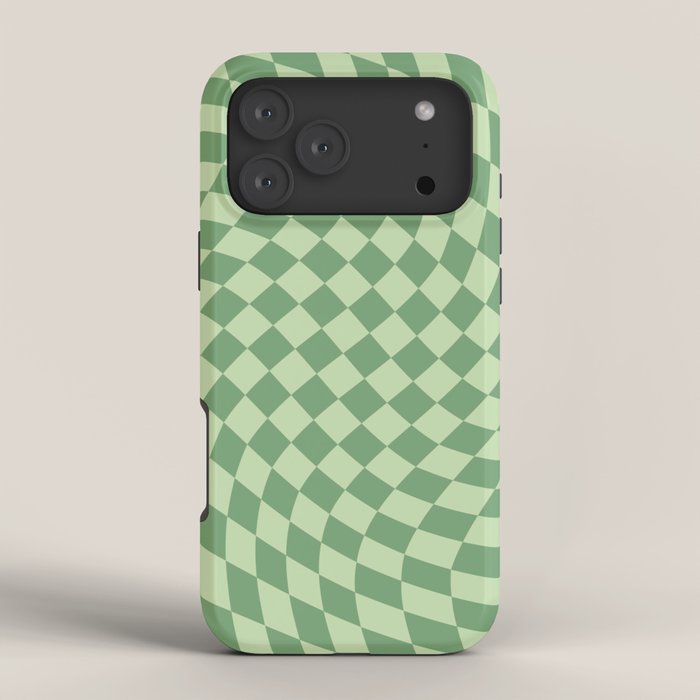 Forest Green Check iPhone Case Gallery Image 4