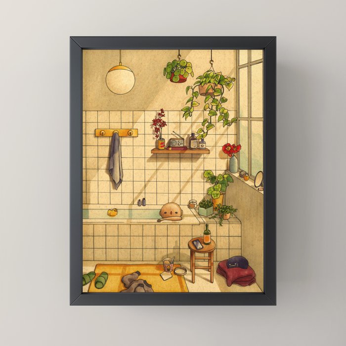 Bathroom Mini Art Print Gallery Image 3