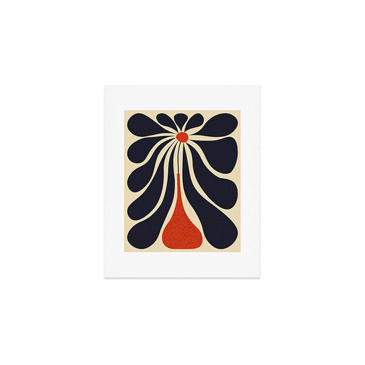 Lazy Flower Art Print Gallery Image 1