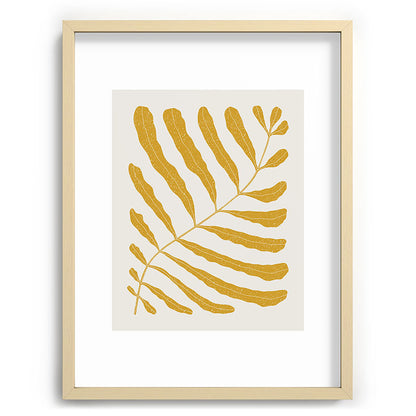 Yellow Plant Framed Art Print Gallery Image 100