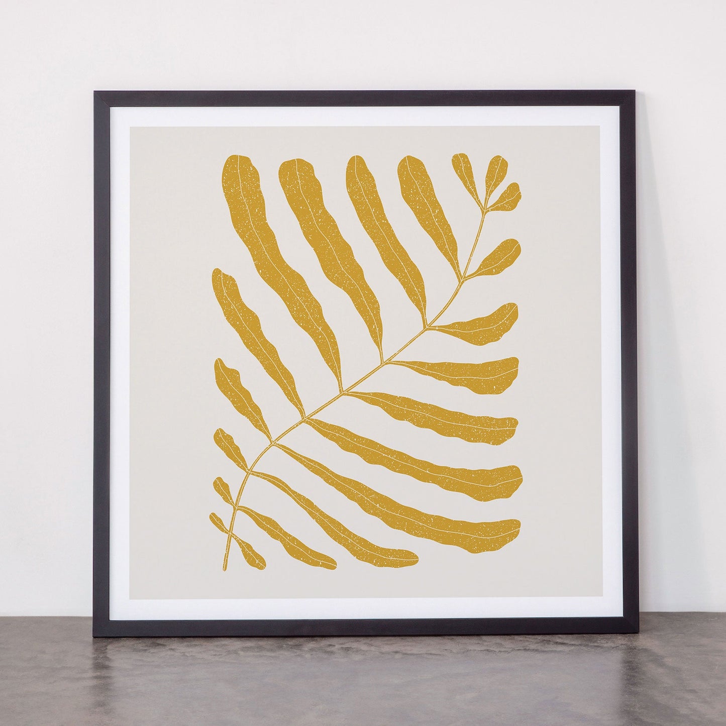 Yellow Plant Framed Art Print Gallery Image 55