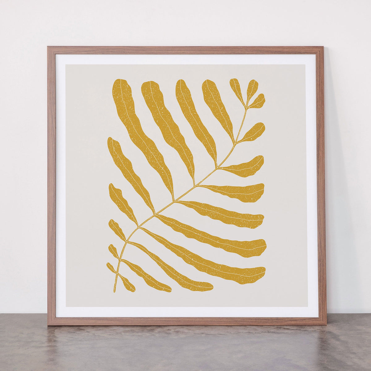 Yellow Plant Framed Art Print Gallery Image 66