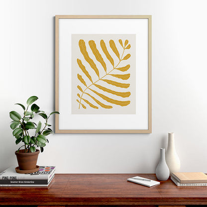 Yellow Plant Framed Art Print Gallery Image 67