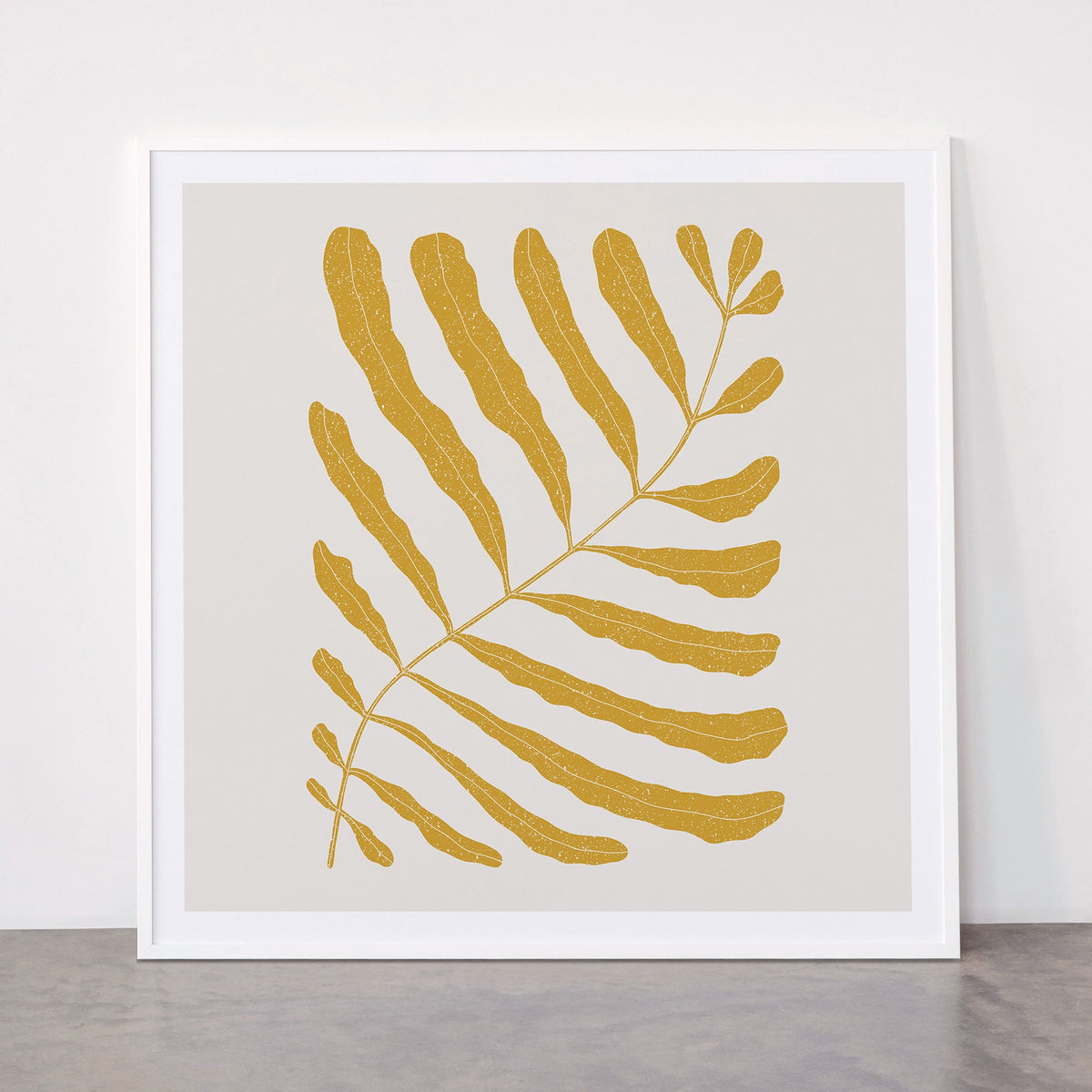 Yellow Plant Framed Art Print Gallery Image 43
