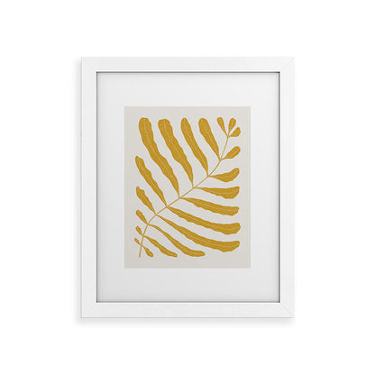 Yellow Plant Framed Art Print Gallery Image 75