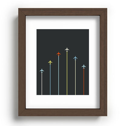 Retro Airplanes 06 Framed Art Print Gallery Image 86