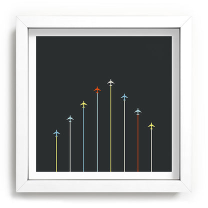 Retro Airplanes 06 Framed Art Print Gallery Image 114