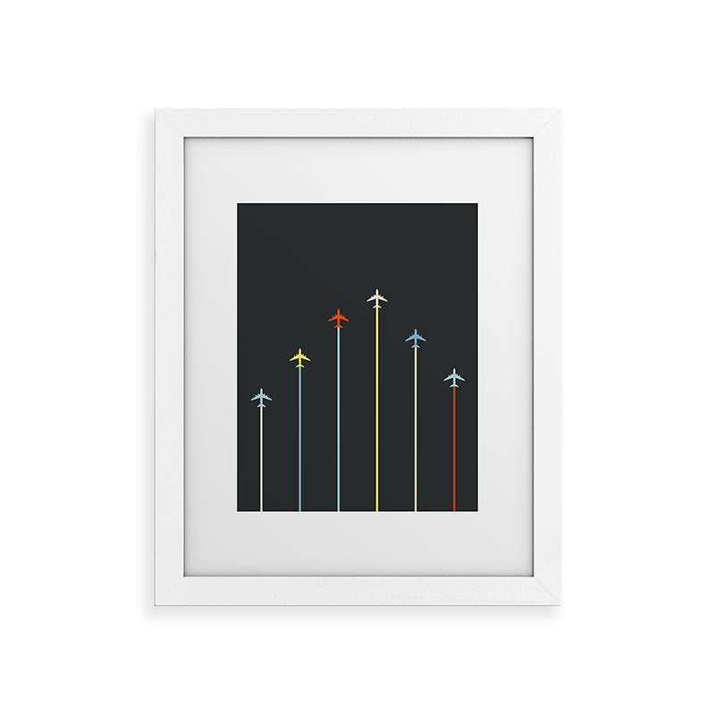 Retro Airplanes 06 Framed Art Print Gallery Image 69