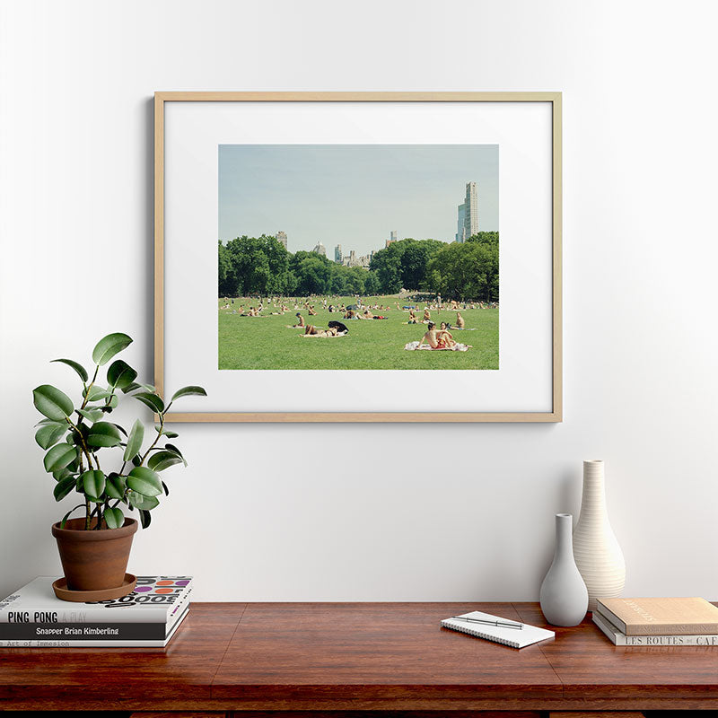 Summer in Central Park New York City | 35mm Film Photography Framed Art Print Gallery Image 21