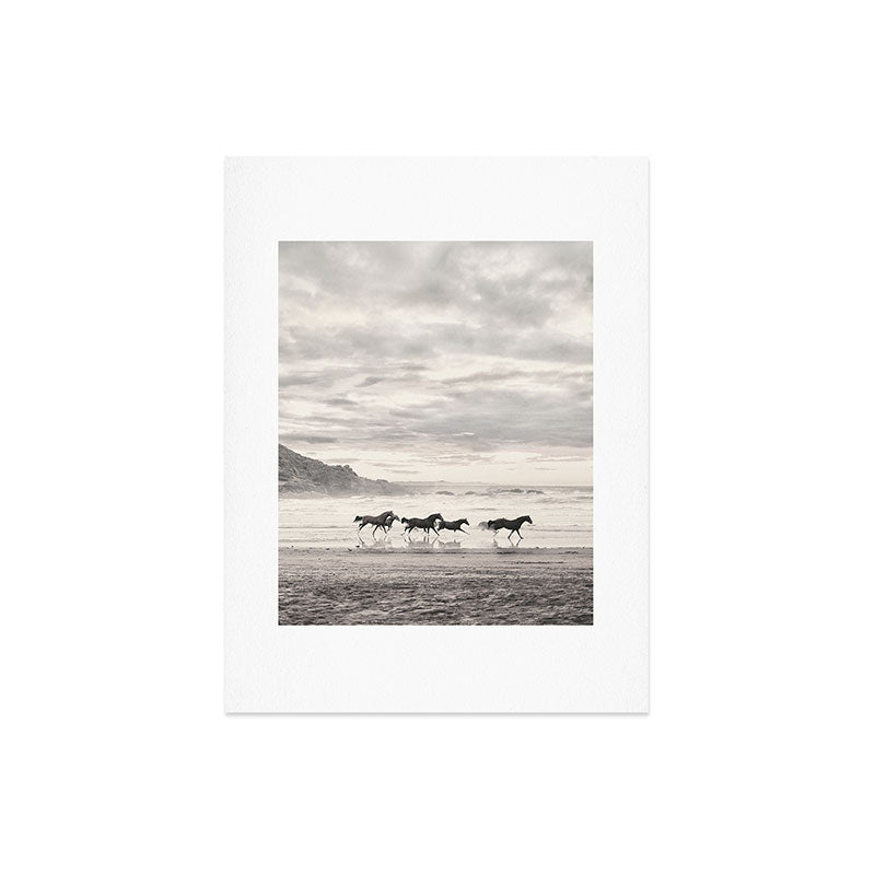 Horses on the Beach Art Print Gallery Image 6