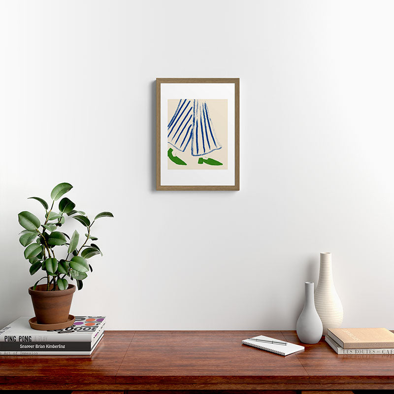 Green Shoes Framed Art Print Gallery Image 10
