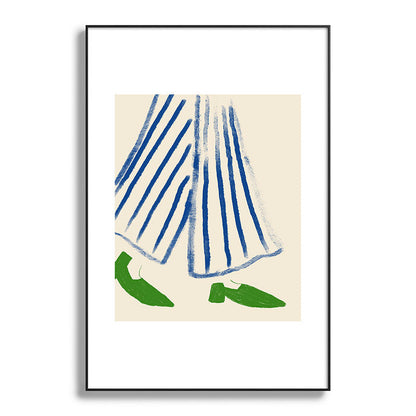 Green Shoes Framed Art Print Gallery Image 87