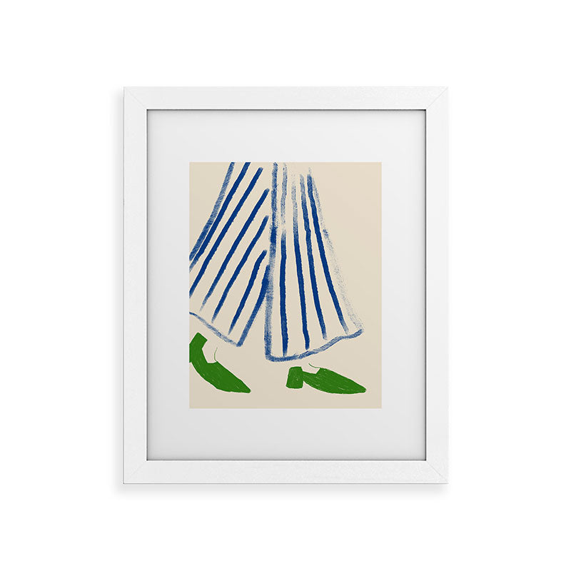 Green Shoes Framed Art Print Gallery Image 53