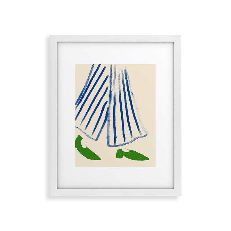Green Shoes Framed Art Print Gallery Image 22