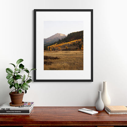 Mountain Valley Morning Light Framed Art Print Gallery Image 35