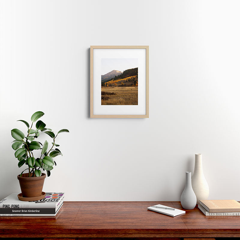 Mountain Valley Morning Light Framed Art Print Gallery Image 18