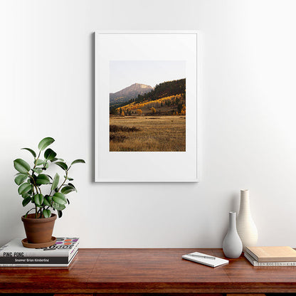 Mountain Valley Morning Light Framed Art Print Gallery Image 27