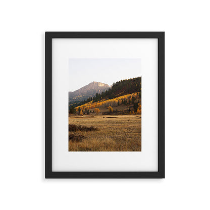 Mountain Valley Morning Light Framed Art Print Gallery Image 5