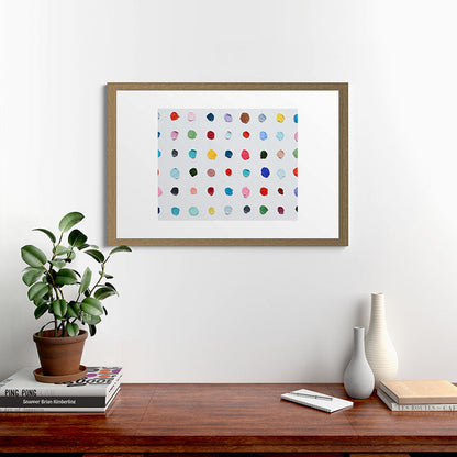 Infinite Polka Daubs Framed Art Print Gallery Image 56