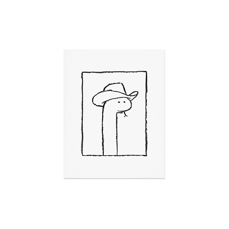 Snake Art Print Gallery Image 2