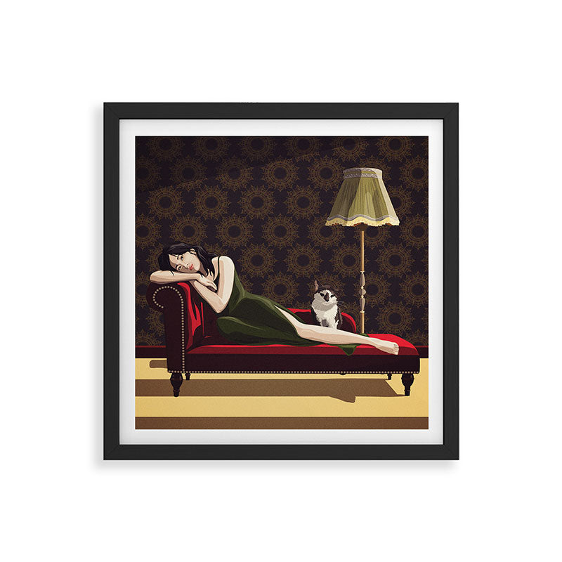 Sunbeam Daydream Framed Art Print Gallery Image 7