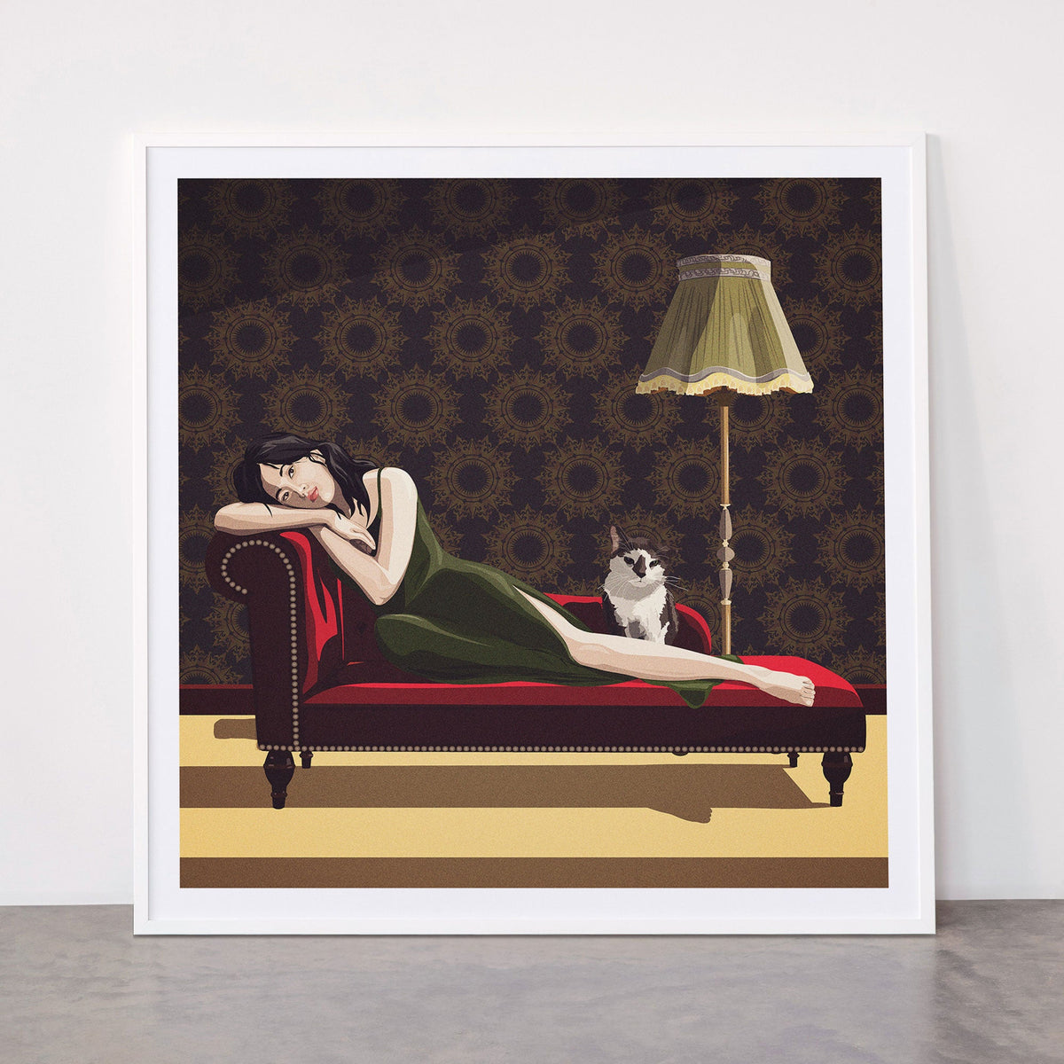 Sunbeam Daydream Framed Art Print Gallery Image 43