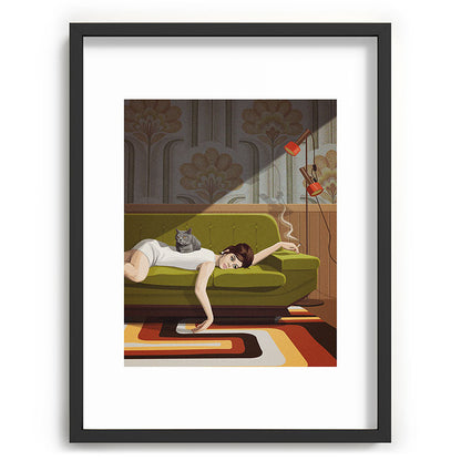 Waiting Game Framed Art Print Gallery Image 61