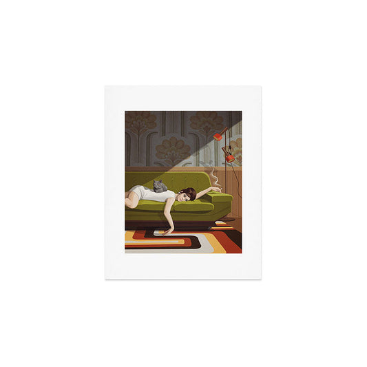 Waiting Game Art Print Gallery Image 1