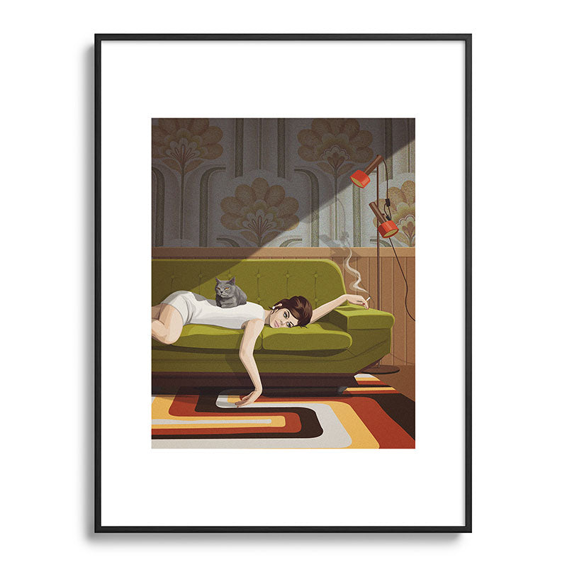 Waiting Game Framed Art Print Gallery Image 85