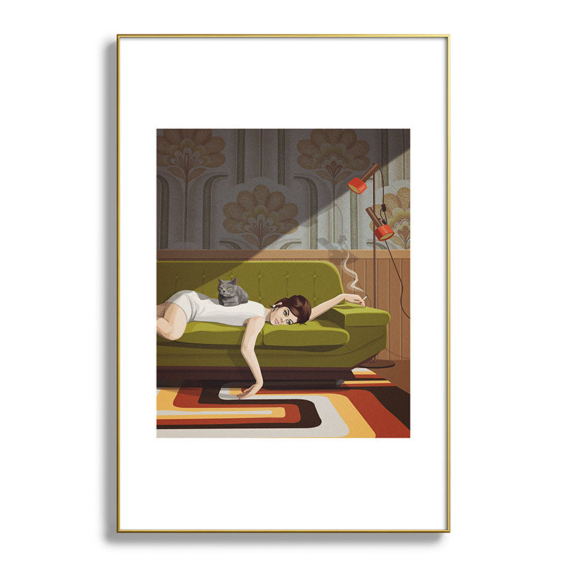 Waiting Game Framed Art Print Gallery Image 93