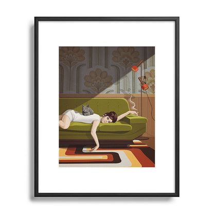 Waiting Game Framed Art Print Gallery Image 82
