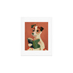 The Bookish Dog Art Print Gallery Image 1