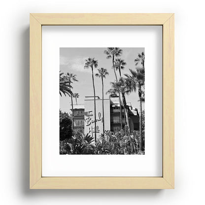 Beverly Hills Hotel, California black and white photograph / black and white photography Framed Art Print Gallery Image 95