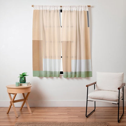 Geometric Abstract 114 Window Curtain Gallery Image 11