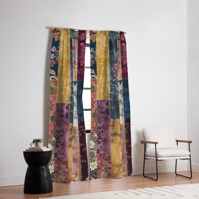 Gypsy Souk Patchwork Window Curtain Gallery Image 2