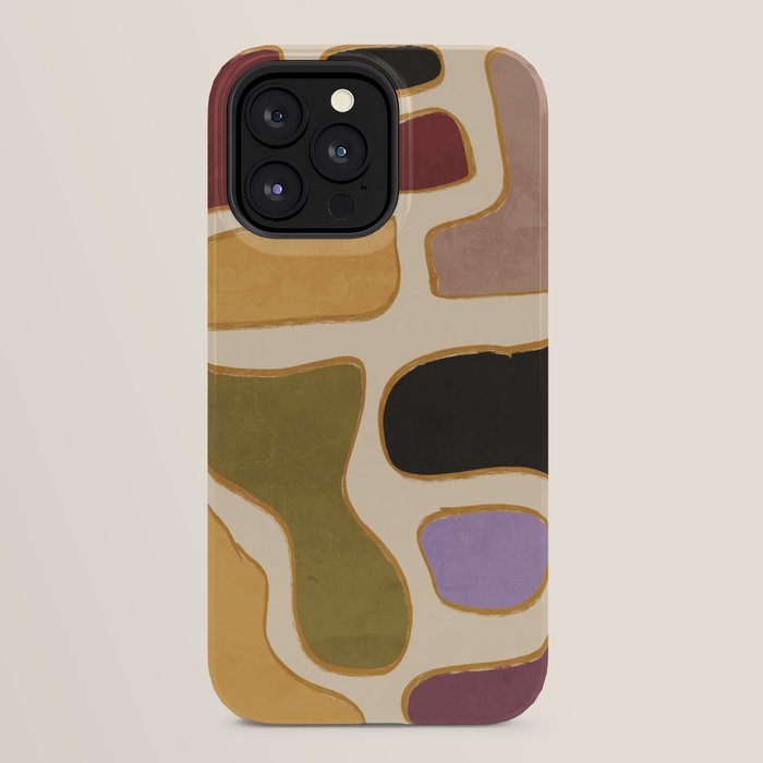 Modern Abstract Minimal Shapes 123 iPhone Case Gallery Image 32