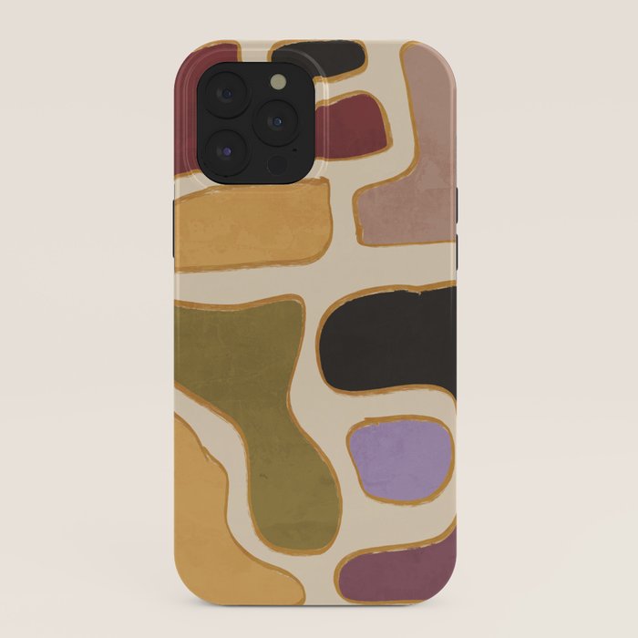 Modern Abstract Minimal Shapes 123 iPhone Case Gallery Image 40