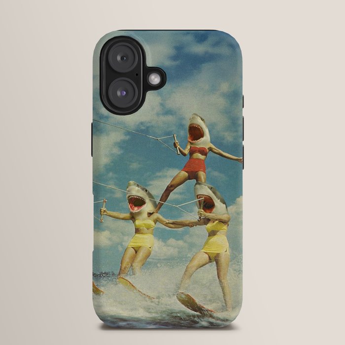 On Evil Beach - Shark Attack iPhone Case Gallery Image 13