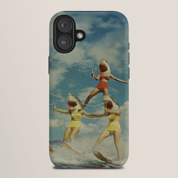 On Evil Beach - Shark Attack iPhone Case Gallery Image 10