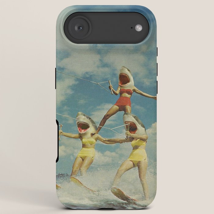 On Evil Beach - Shark Attack iPhone Case Gallery Image 6