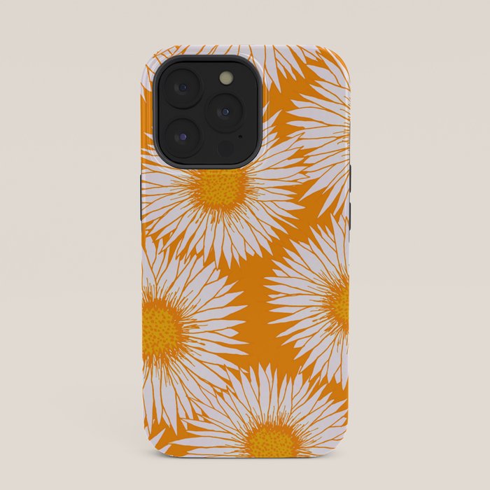 Orange and White Sunflowers iPhone Case Gallery Image 35
