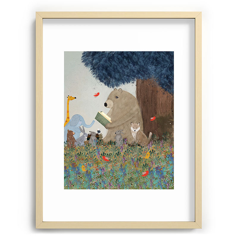 once upon a time Framed Art Print Gallery Image 100