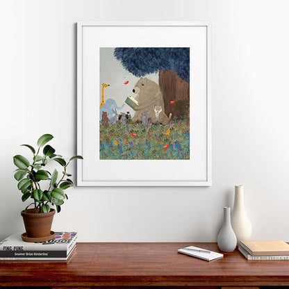 once upon a time Framed Art Print Gallery Image 76