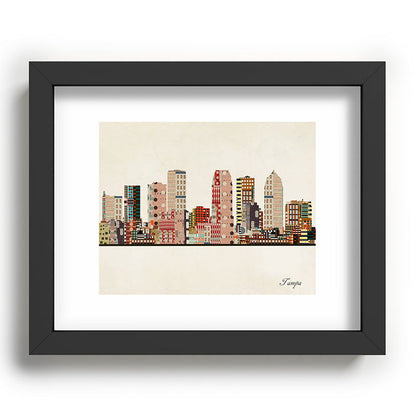 tampa skyline Framed Art Print Gallery Image 80