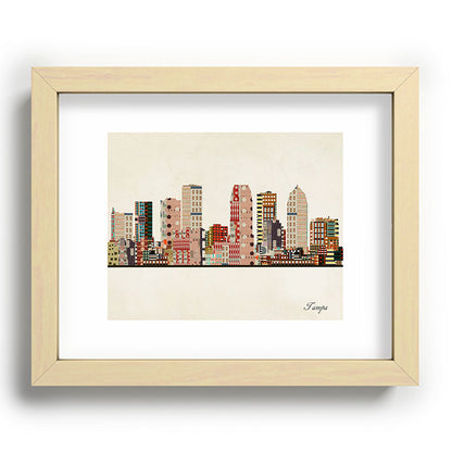 tampa skyline Framed Art Print Gallery Image 96