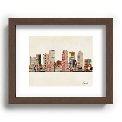 tampa skyline Framed Art Print Gallery Image 88