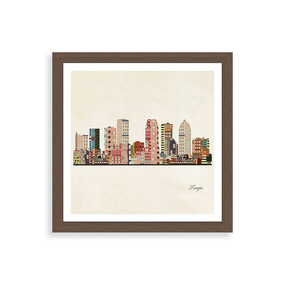 tampa skyline Framed Art Print Gallery Image 60
