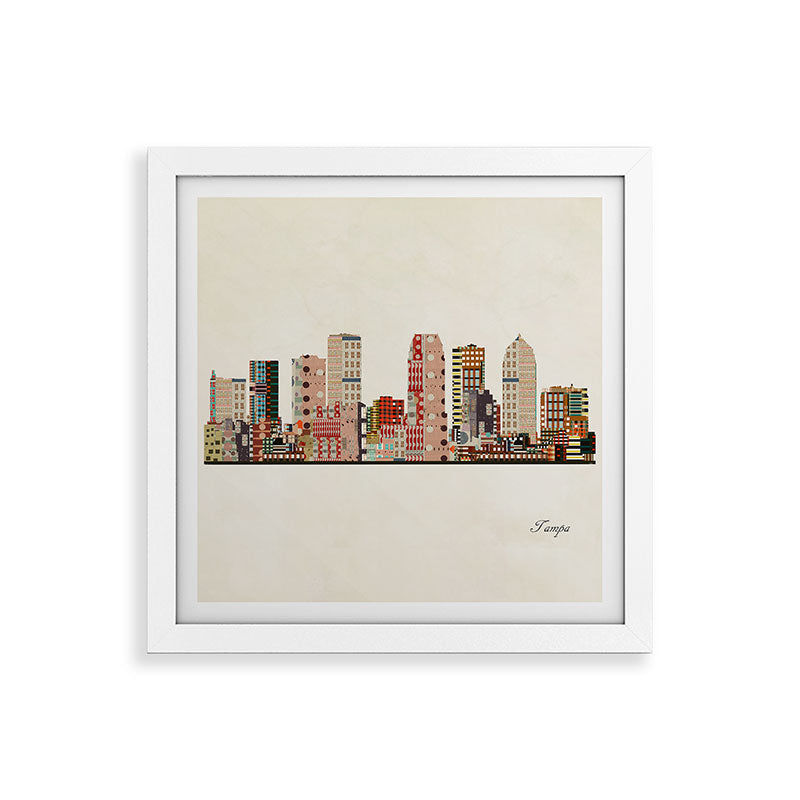 tampa skyline Framed Art Print Gallery Image 82