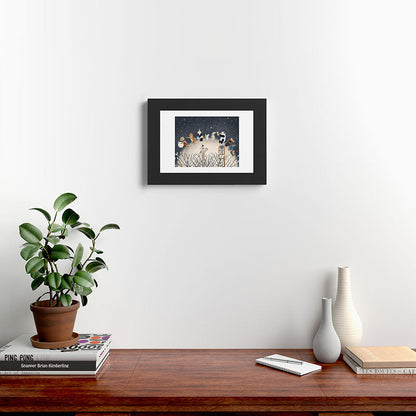 the moon song Framed Art Print Gallery Image 42